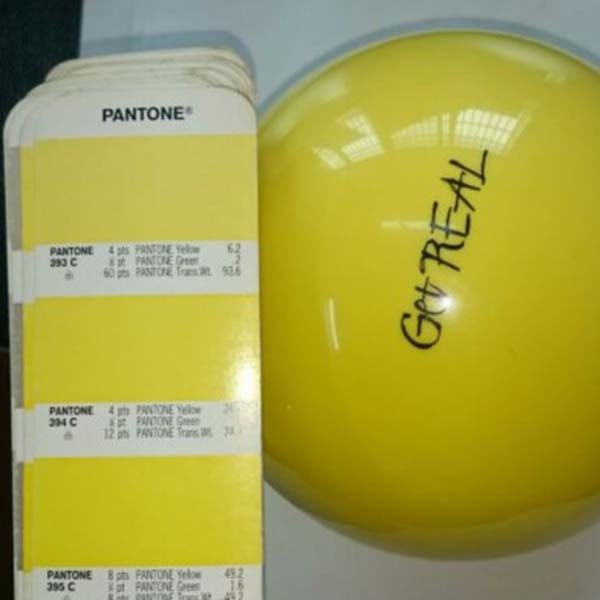 12 cm custom magic 8 ball with pantone match color