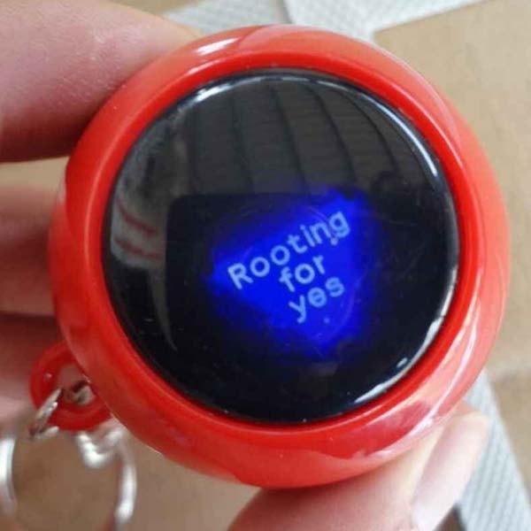 Custom Magic 8 Ball Keychain