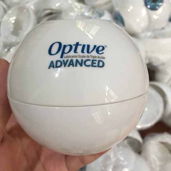 Custom Magic 8 Ball With Gradient Color Imprint For Optive Advanced
