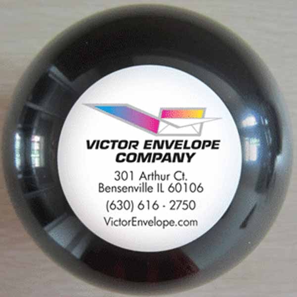 Magic 8 Ball With Gradient Color Imprint For Victor Envelope Company