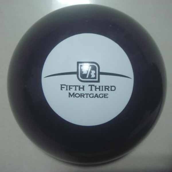Custom Magic Number 8 Ball For Fifth Third Mortgage