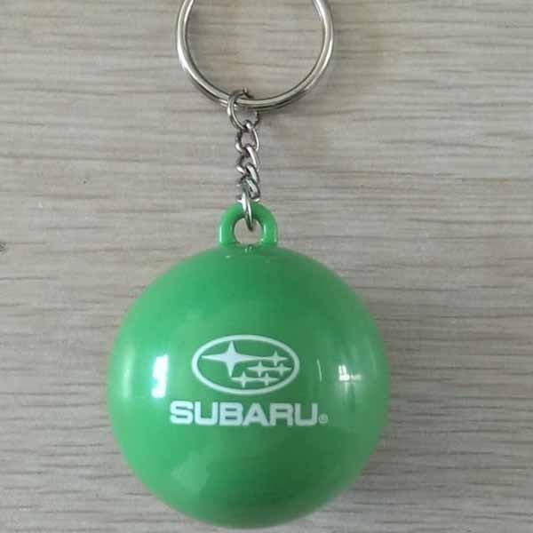 Custom Green Magic 8 Ball Keychain With Logo