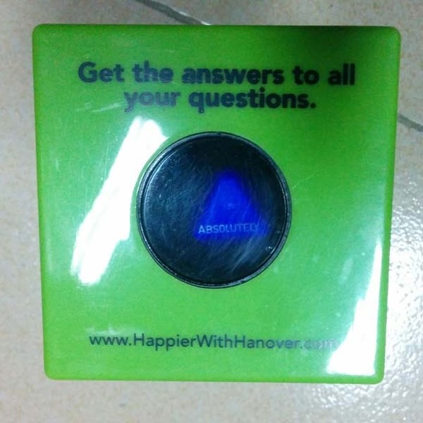 Custom Magic 8 Ball With Square Shape